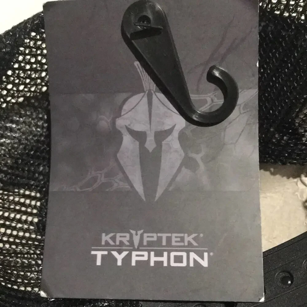 KRYPTEK Black Camo Baseball Hat YOUTH / KIDS